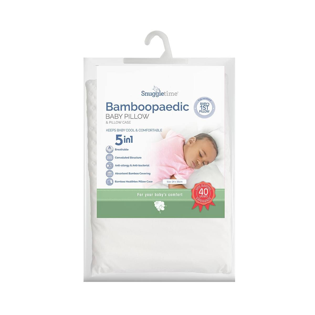 Snuggletime Bamboopaedic Baby Pillow image 4
