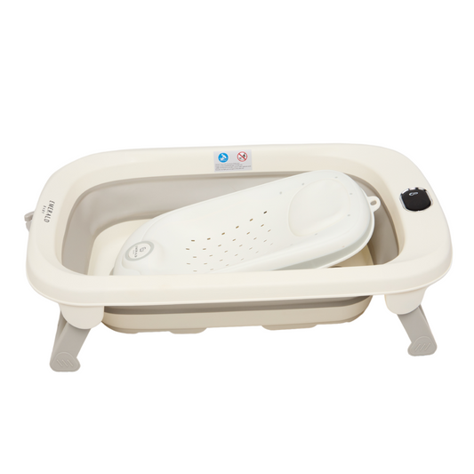 Emerald Baby Foldable Bath Tub with Bath Support image 1