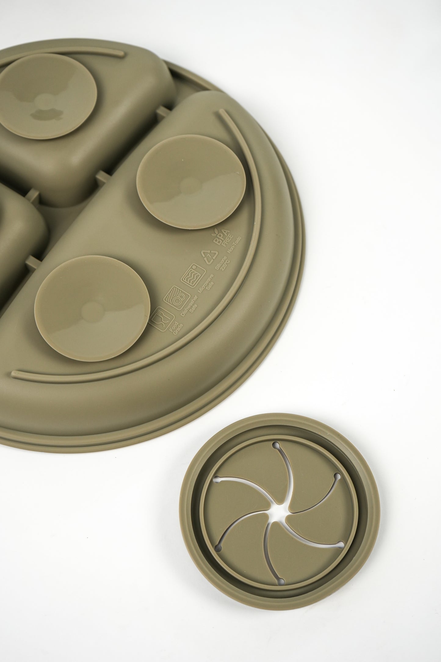 Emerald Baby silicone cutlery set