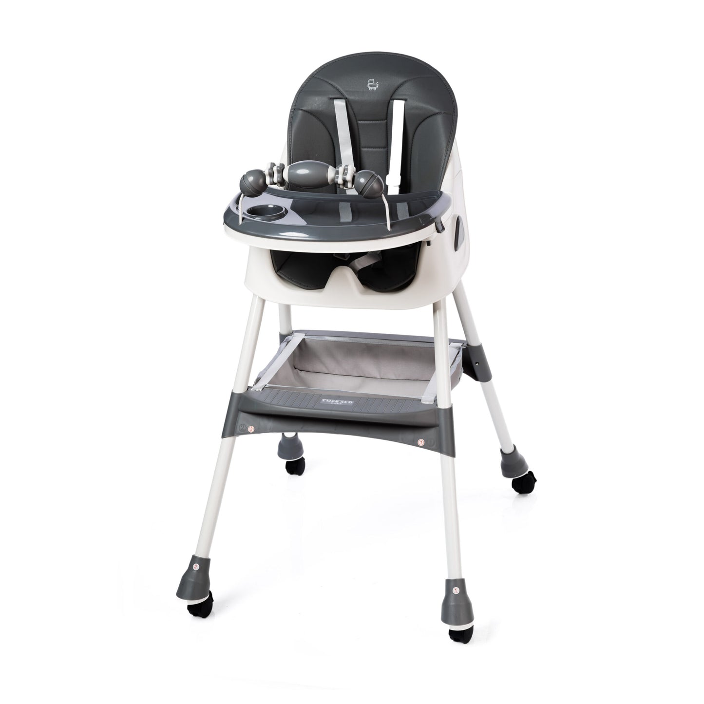 Emerald Baby Adjustable Feeding High Chair - Grey image