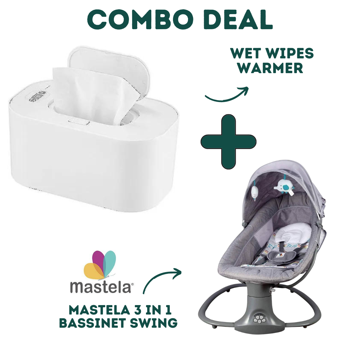 3 in 1 Mastela Swing + Wet wipes Warmer image 0