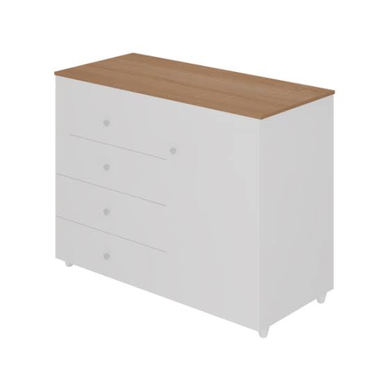 Compactum – Sarah Baby Robe - White with grey top finish image