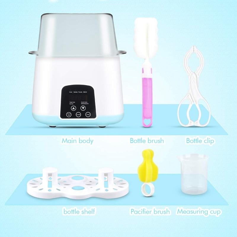2 Pack Tommee Tippee 260ml Bottles + Electric Bottle Warmer & Sterilizer image 3