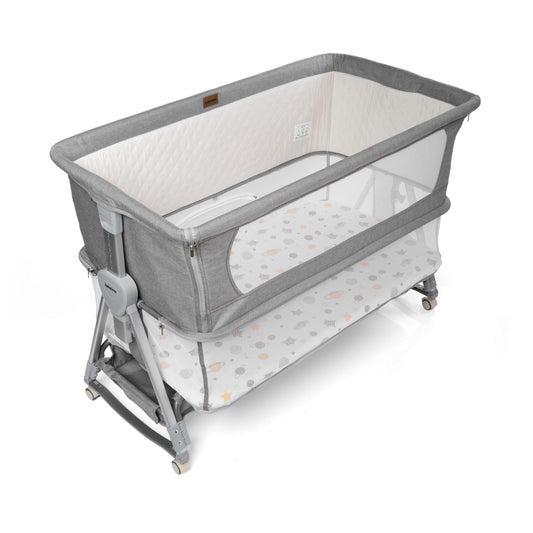 2 in 1 Babytime LARGE Co Sleeper with SECOND LEVEL to Last Longer + Swing Feature image 1