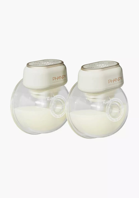 Phanpy twin pack wearable breast pump by Emerald Baby