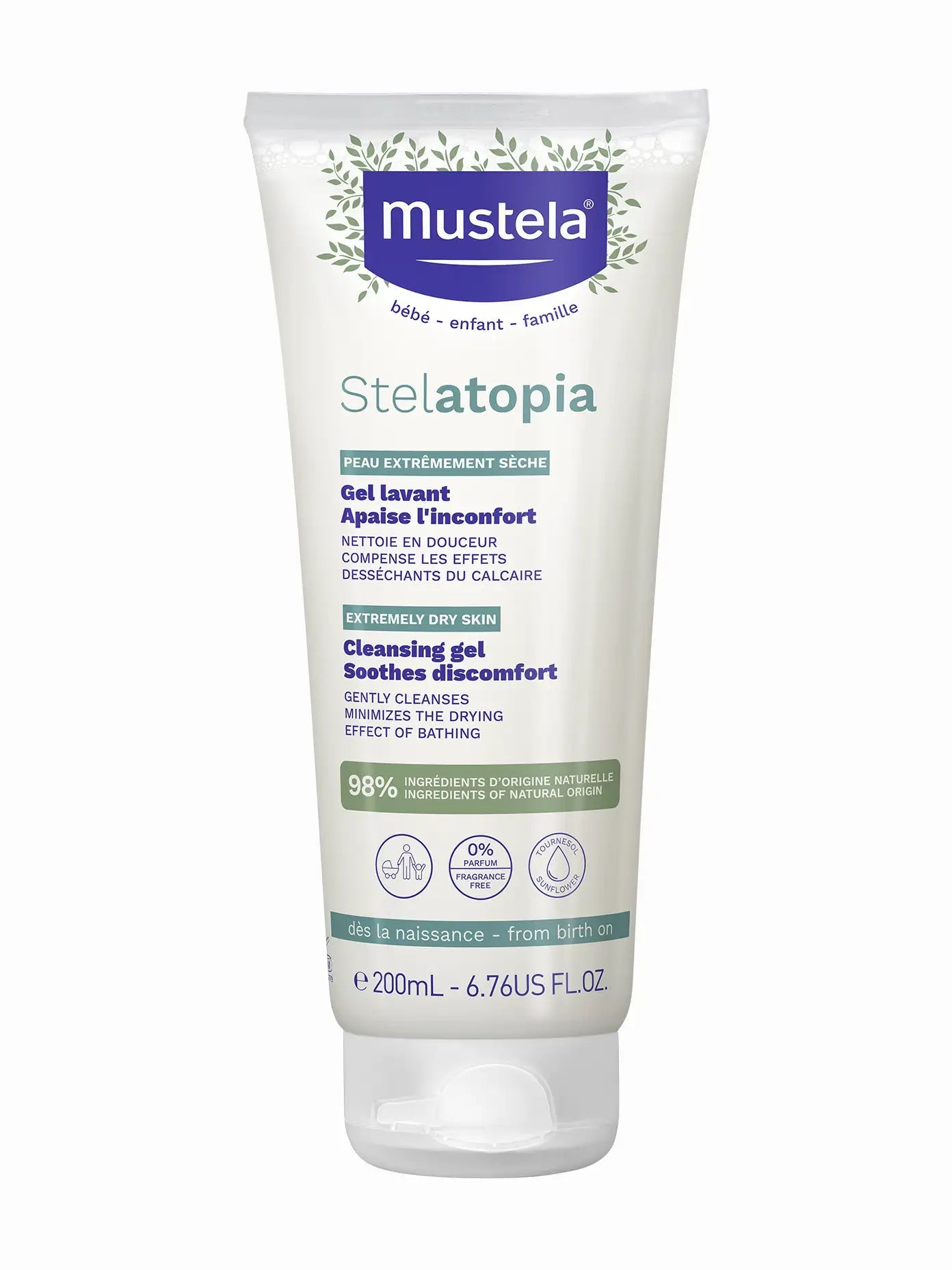 Mustela Stelatopia cleansing gel