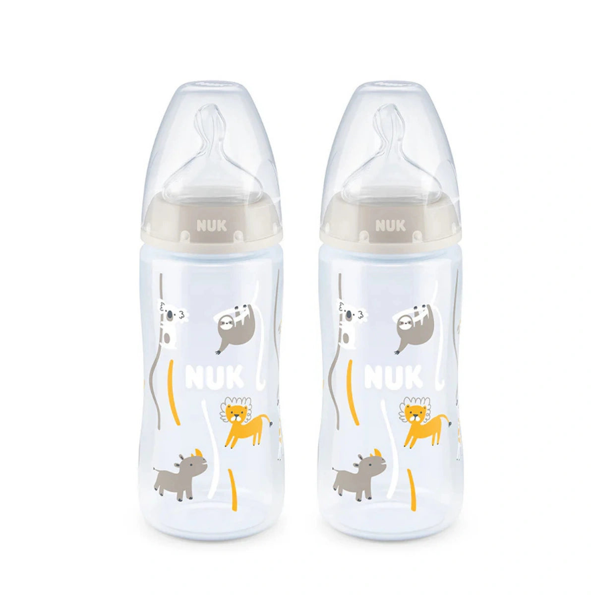 Nuk first choice + Tempreture control Bottle 300ml - Safari