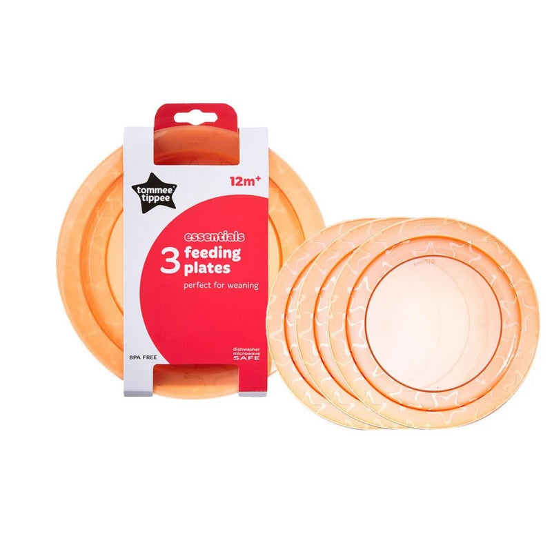 Tommee Tippee Feeding Plates - 3 Pack