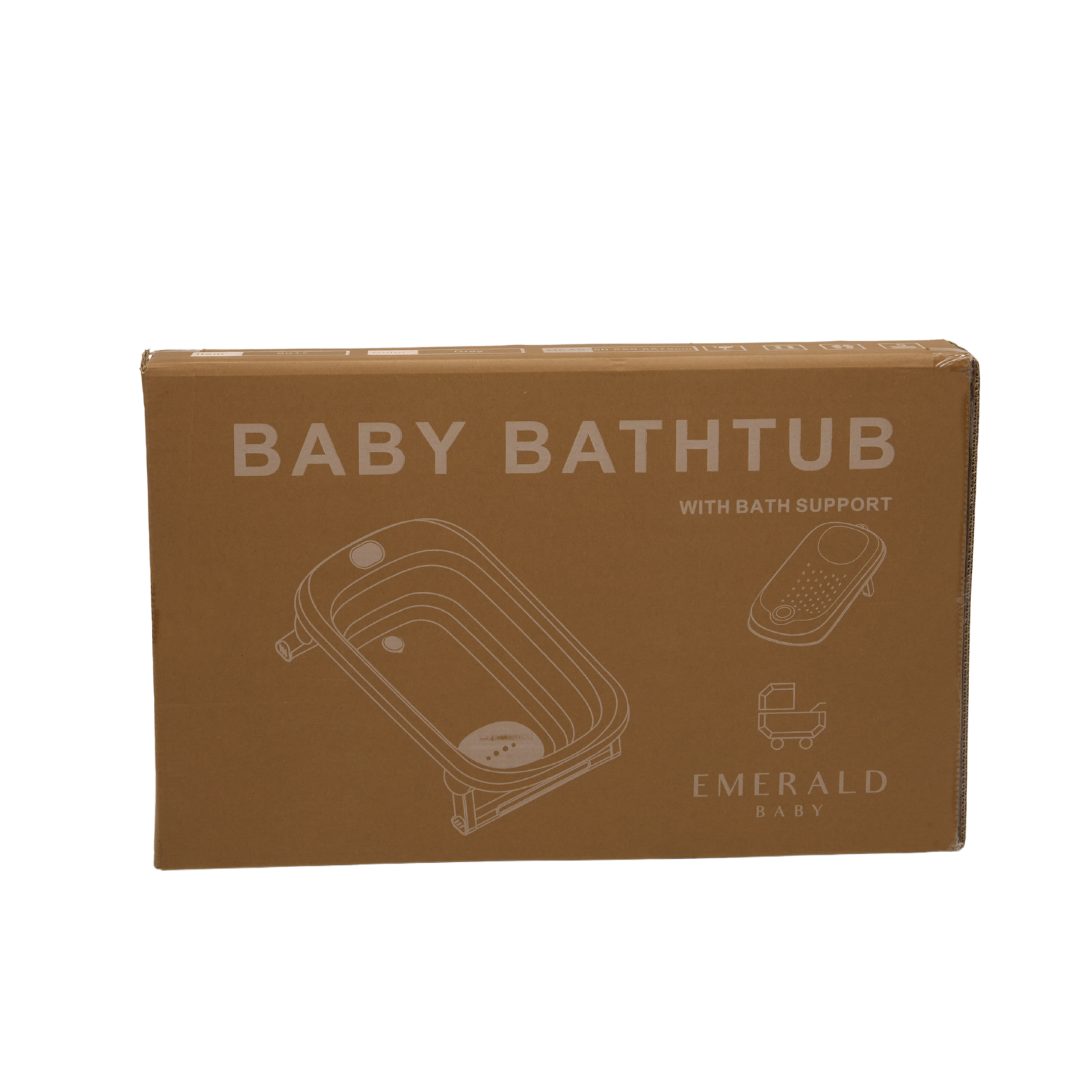 Emerald Baby Foldable Bath Tub with Bath Support image 6