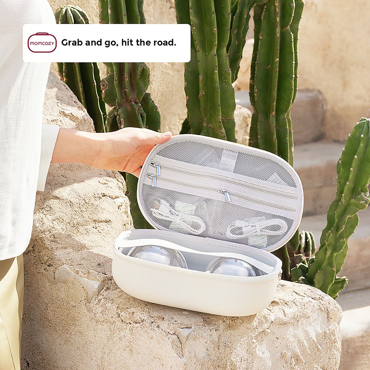 Momcozy M6 Double Breast Pump Hands Free