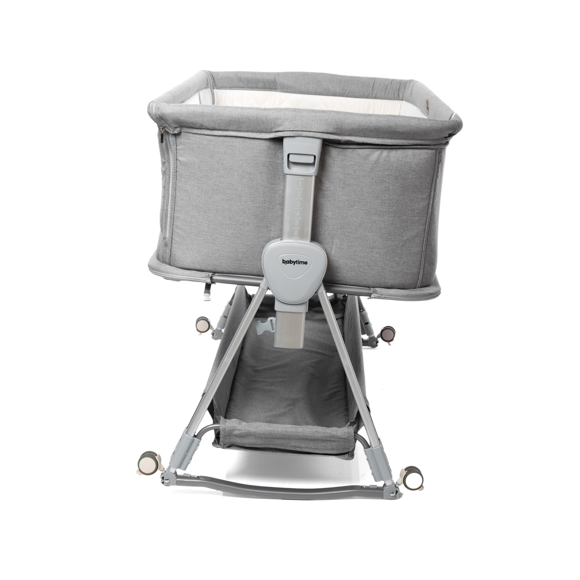 2 in 1 Babytime LARGE Co Sleeper with SECOND LEVEL to Last Longer + Swing Feature image 8