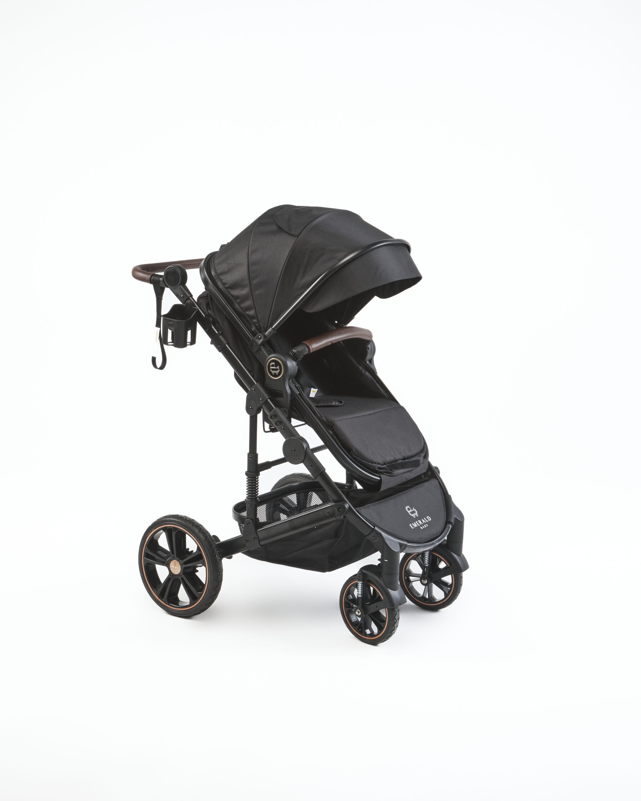 3 in 1 Emerald Baby Black on Black Travel System – Babys Closet