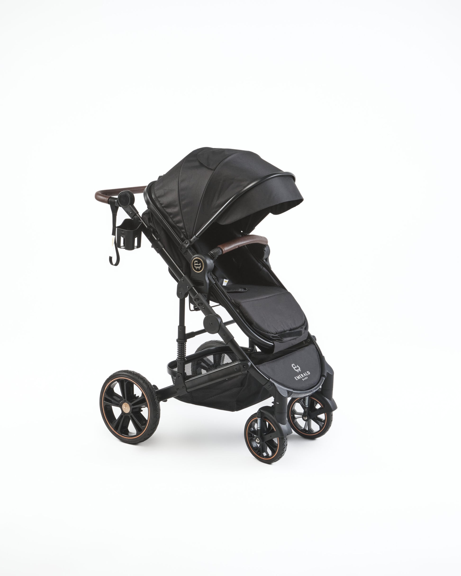 3 in 1 Emerald Baby Black on Black Travel System image 5