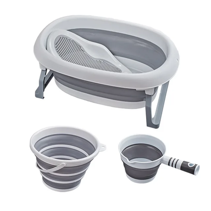 4pc Foldable Bath Set image 2