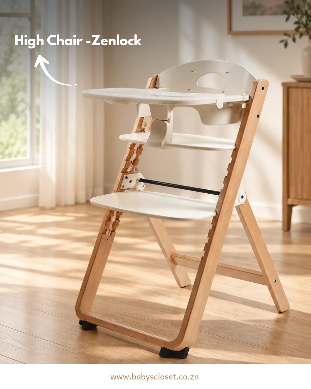 Emerald Baby Zenlock Highchair