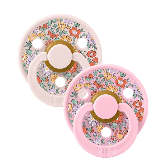 BIBS x LIBERTY 2 Pack Oscar Meadow - Petal Mix