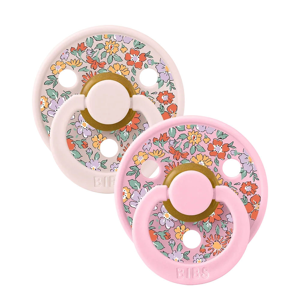 BIBS x LIBERTY 2 Pack Oscar Meadow - Petal Mix