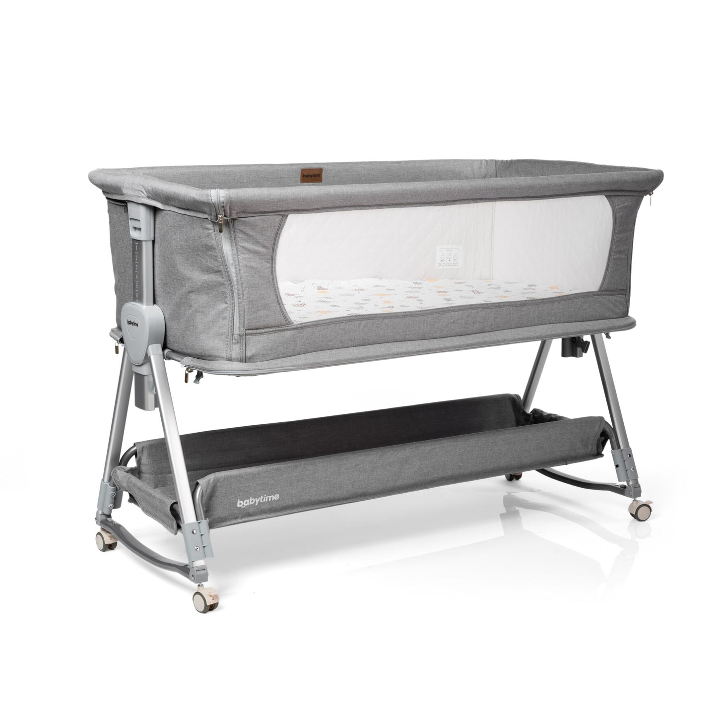 2 in 1 Babytime LARGE Co Sleeper with SECOND LEVEL to Last Longer + Swing Feature image 6