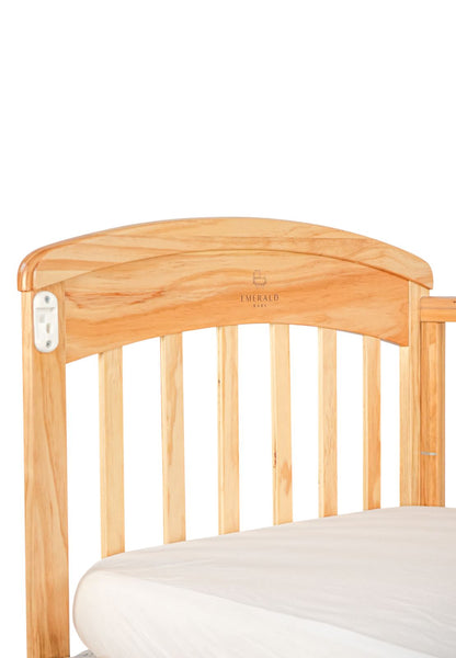 Emerald Wooden Co Sleeper Cot  Natural