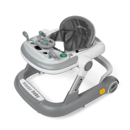 2 in 1 Happy Baby Multifunctional Baby Walker Ring + Baby Walker with Push Bar (610 + T) image 3