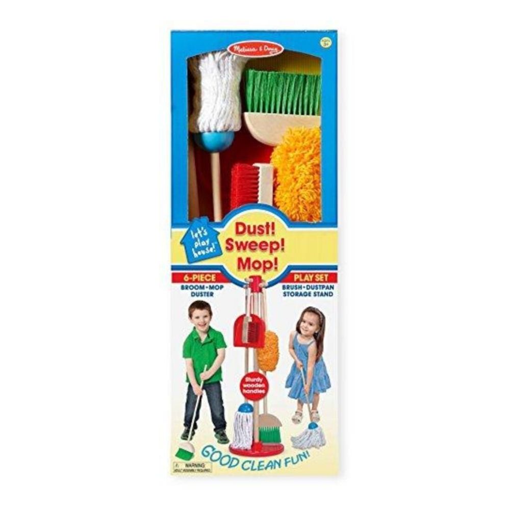 Melissa & Doug - LET'S PLAY HOUSE - Dust! Sweep! Mop! image 1