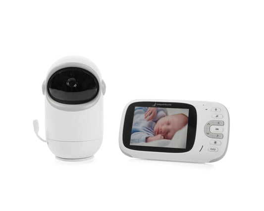 BabyWombWorld 3.2″ Rotating Video Baby Monitor with Audio and Night Vision image 1