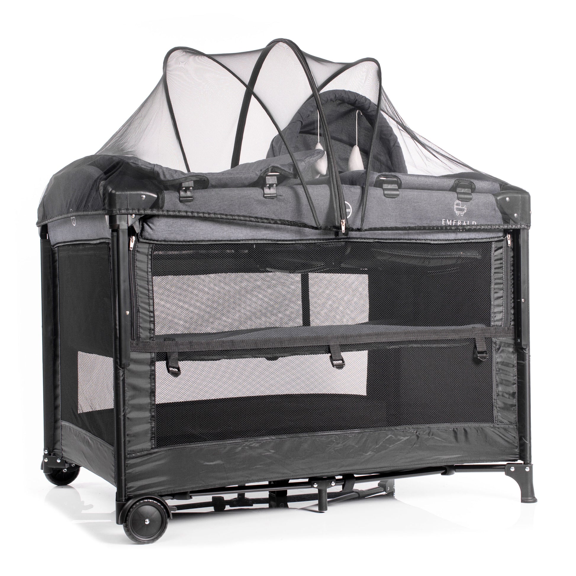 2 in 1 - Emerald Baby - Hannah Co Sleeper Camp Cot image 1