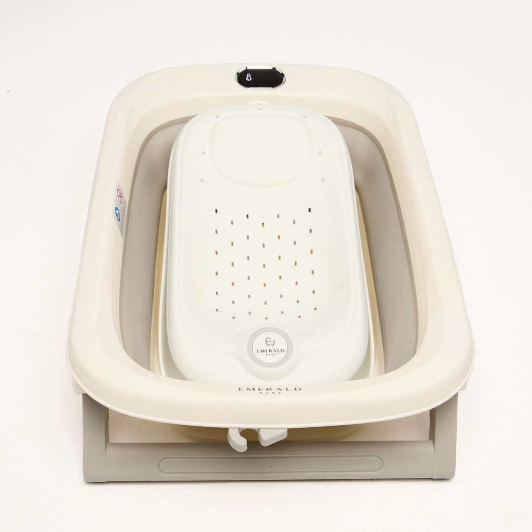 Emerald Baby Foldable Bath Tub with Bath Support image 3