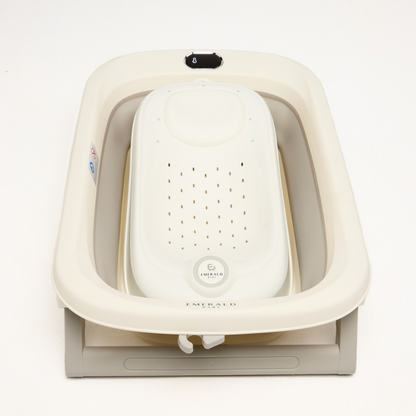 Emerald Baby Foldable Bath Tub with Bath Support image 3