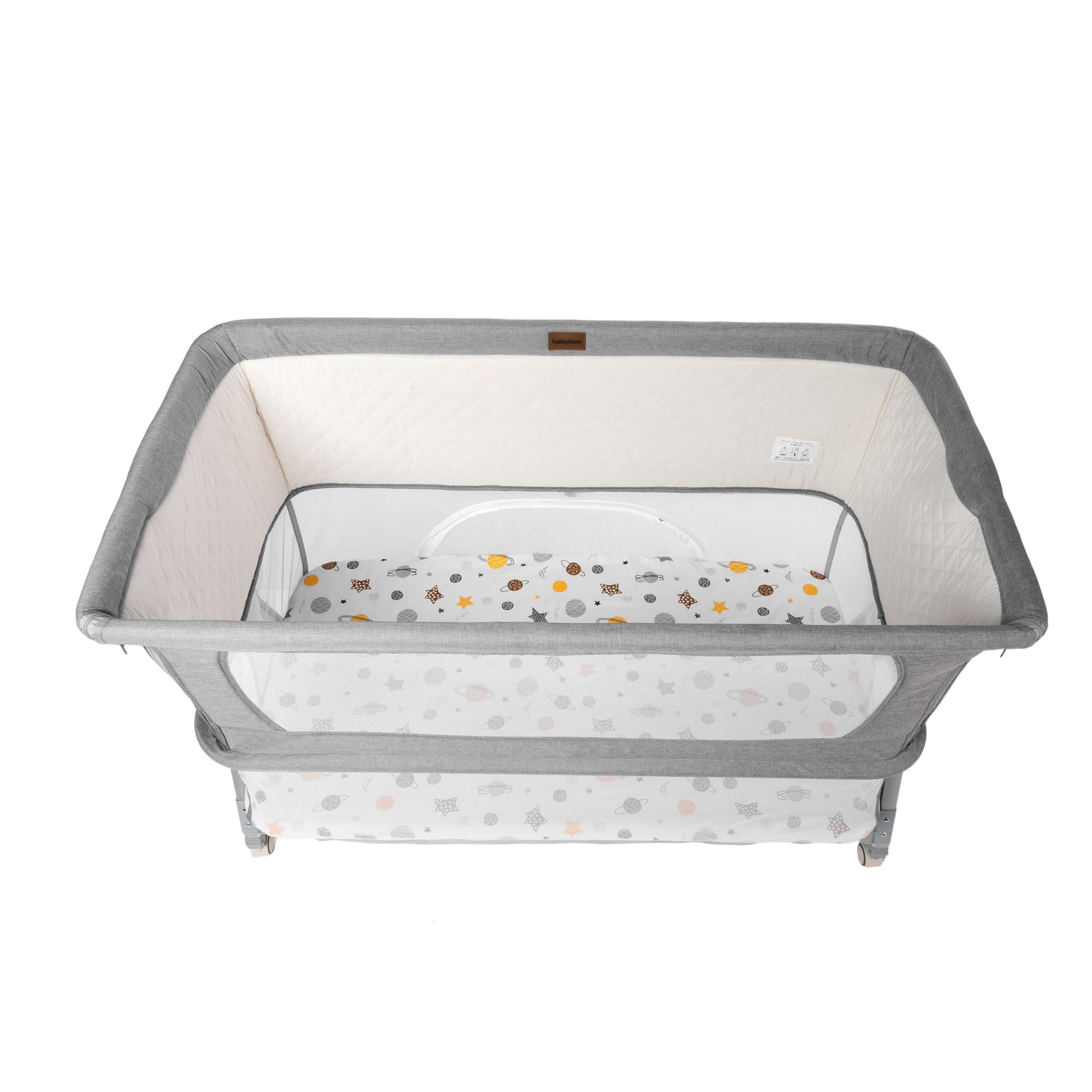 2 in 1 Babytime LARGE Co Sleeper with SECOND LEVEL to Last Longer + Swing Feature image 5