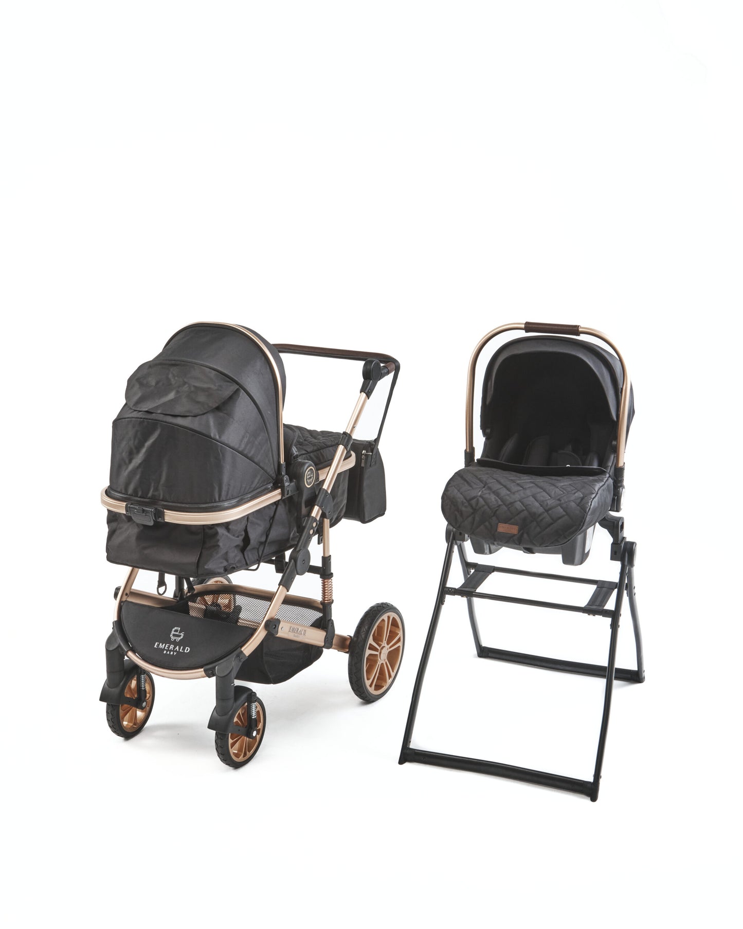 3 in 1 Emerald Baby Gold Rush Travel System image 2