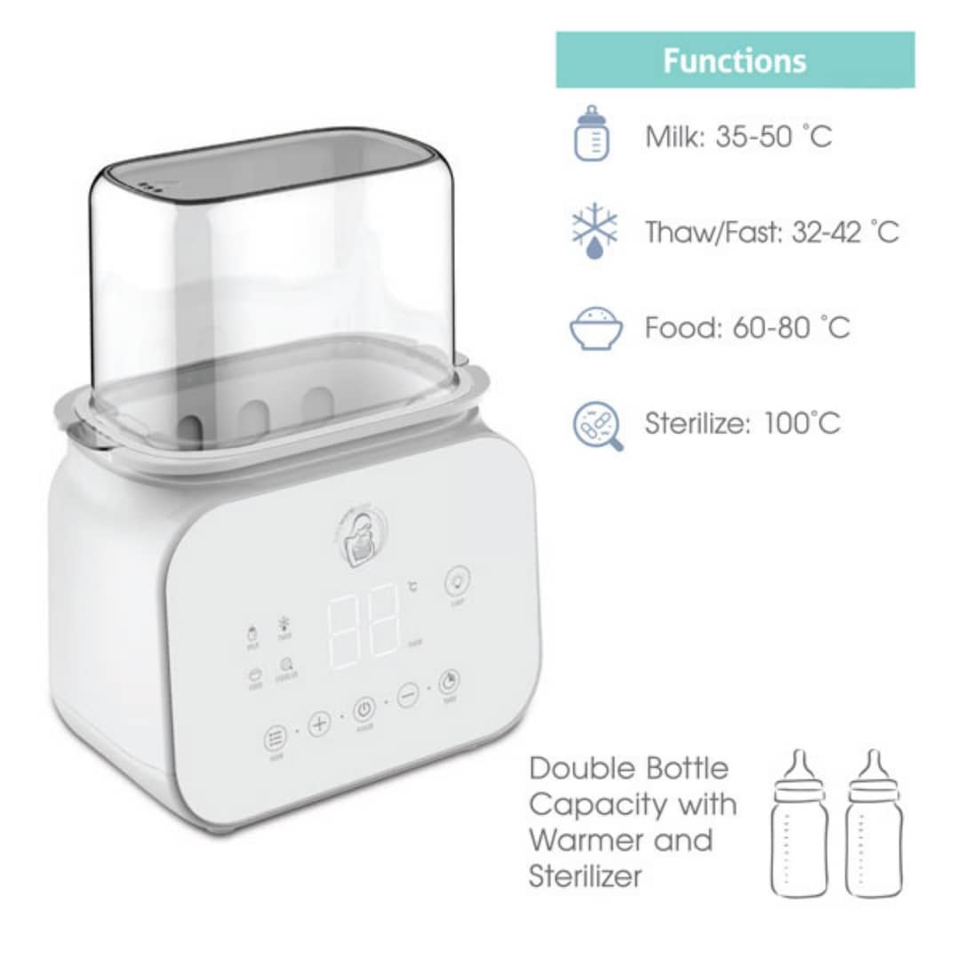 Bottle Steriliser & Warmer with Light BabyWombWorld image 2