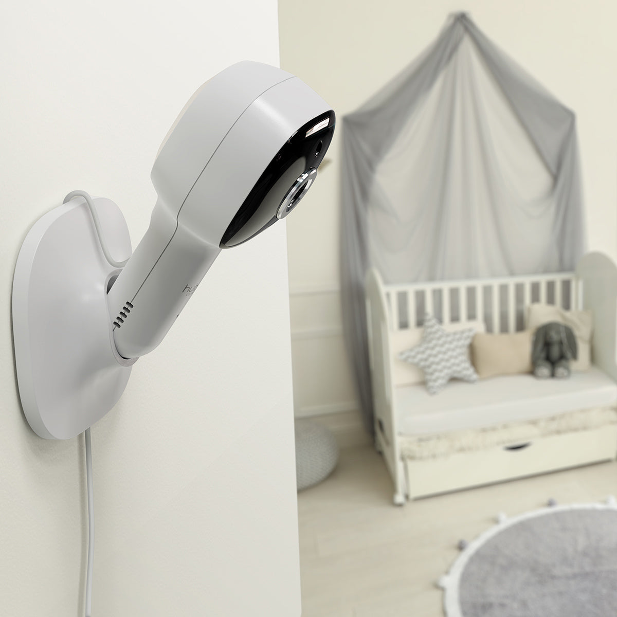 Hubble Connected  Nursery Pal Cloud 5” Smart Baby Monitor with night light image 3