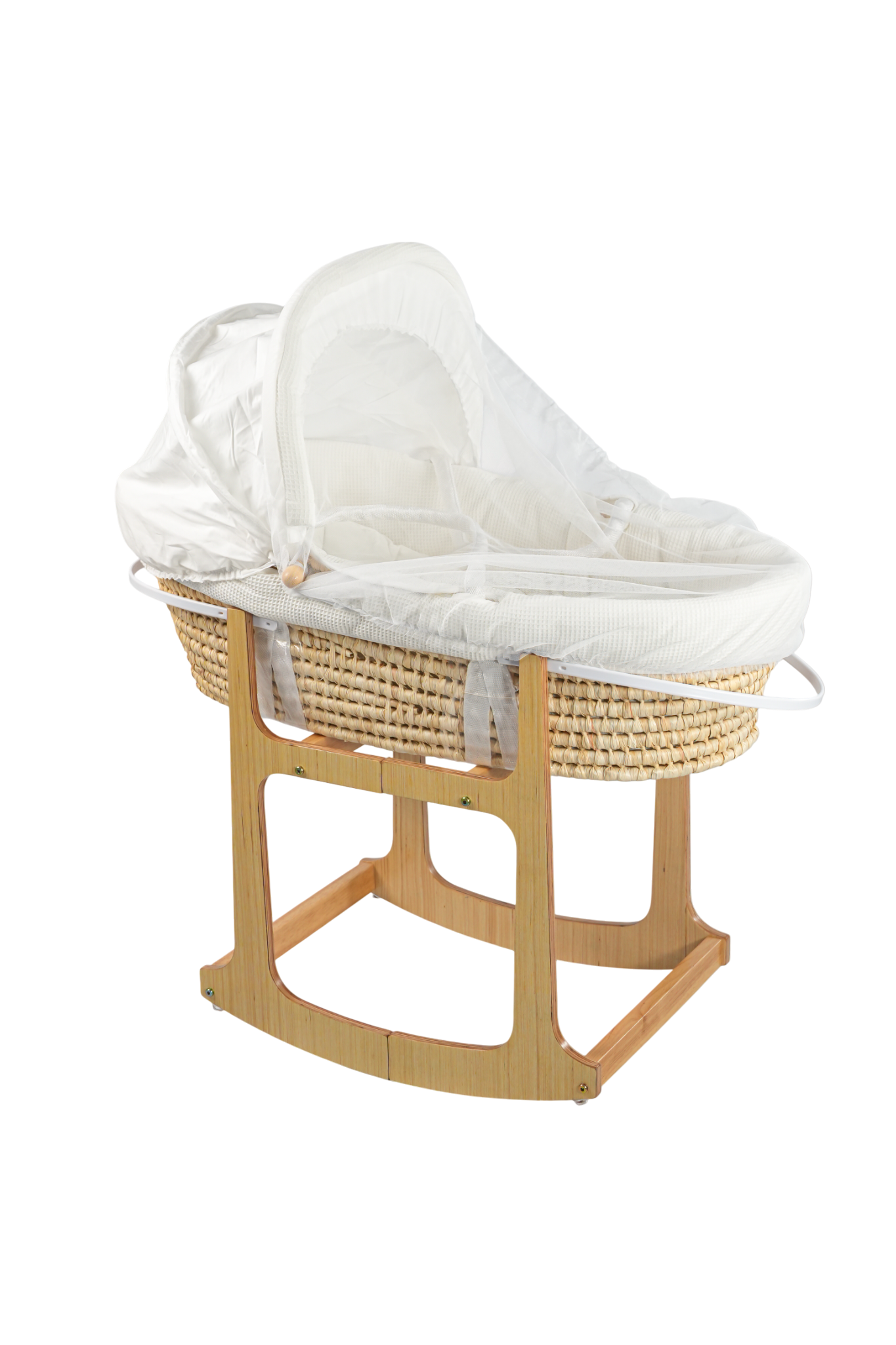 Emerald Baby Moses Basket wooden – Babys Closet South Africa Emerald Baby Moses Basket wooden – Babys Closet South Africa