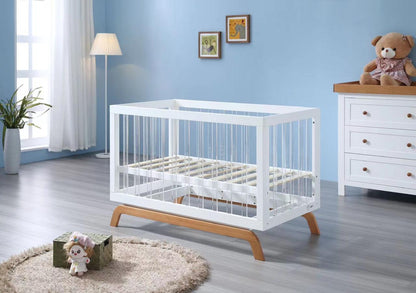 Acrylic Baby Cot INCLUDING Mattress image 0