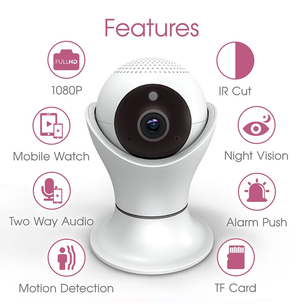 Babywombworld WIFI Nanny Camera with TALK BACK feature image 2