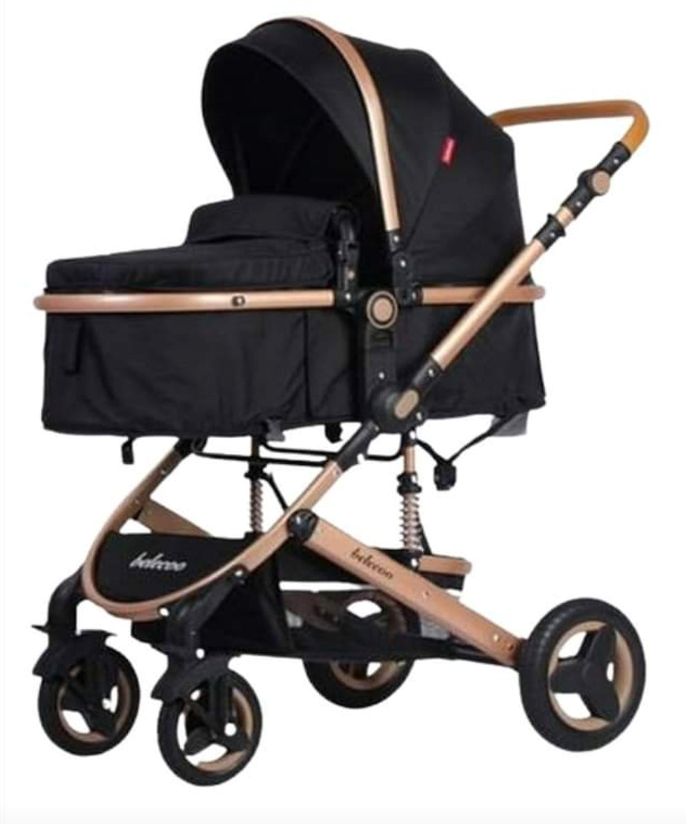 Emerald Baby Monaco Car Seat + Emerald Baby Mia Camp Cot + Belecoo 2 in 1 Stroller (COMBO!) image 3