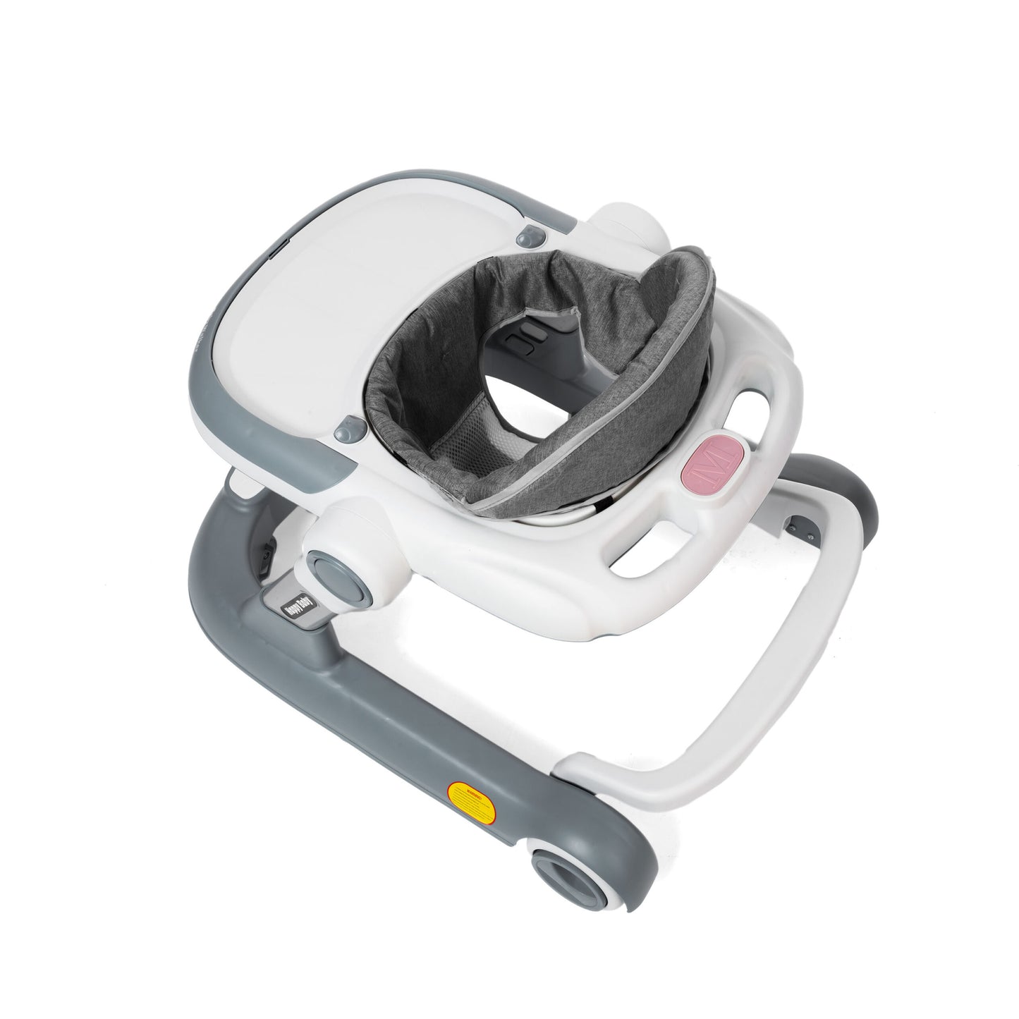 2 in 1 Happy Baby Multifunctional Baby Walker Ring + Baby Walker with Push Bar (610 + T) image 7