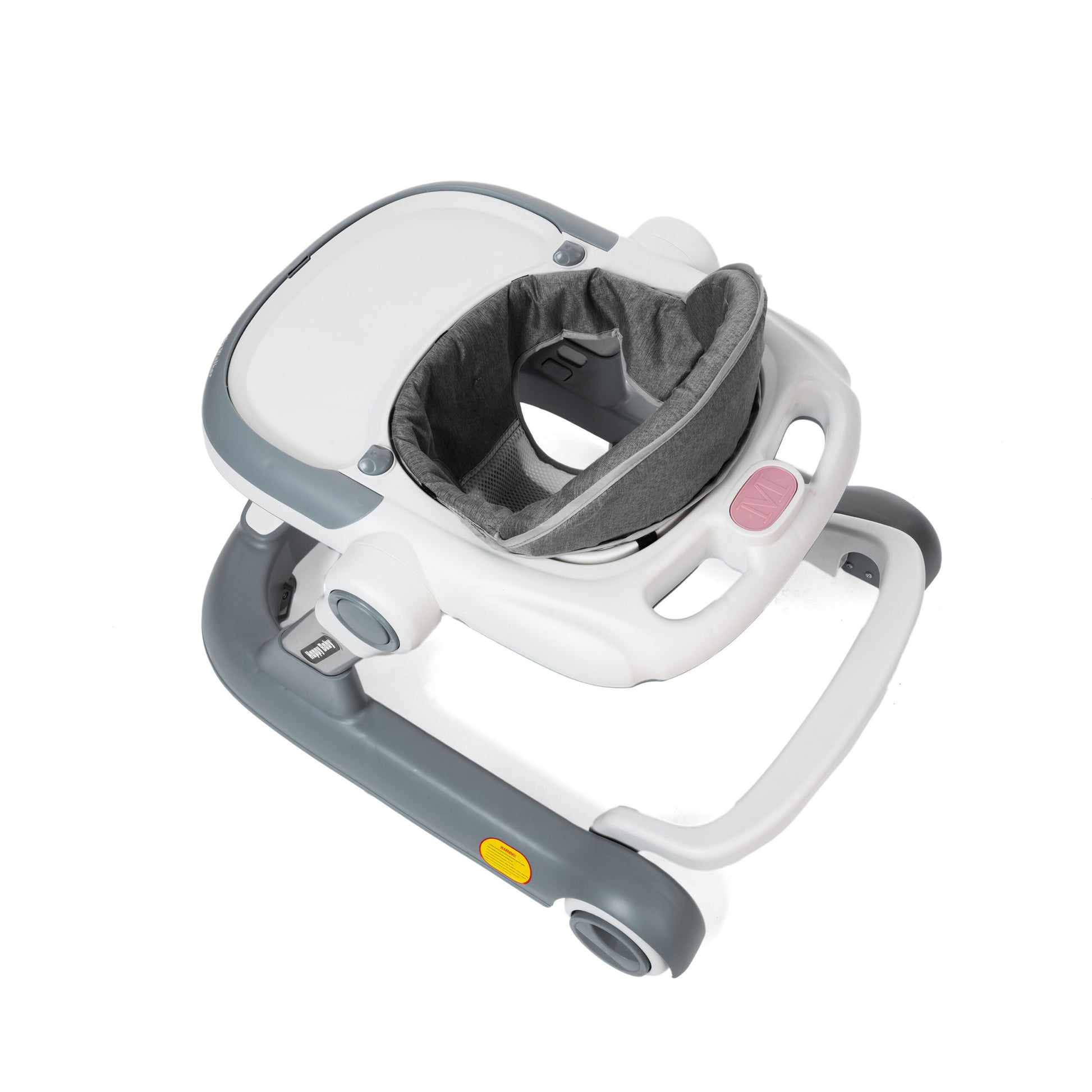 2 in 1 Happy Baby Multifunctional Baby Walker Ring + Baby Walker with Push Bar (610 + T) image 7