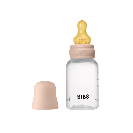 BIBS Baby Bottle 150ml Latex - Blush