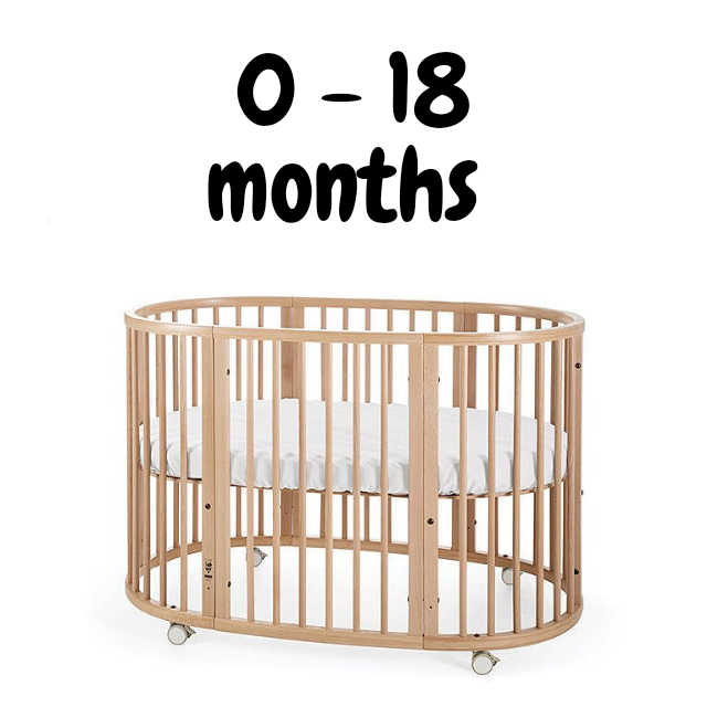 Baby's Closet All Stages Crib (White) PLUS Mattresses and 2 Sheets image 3