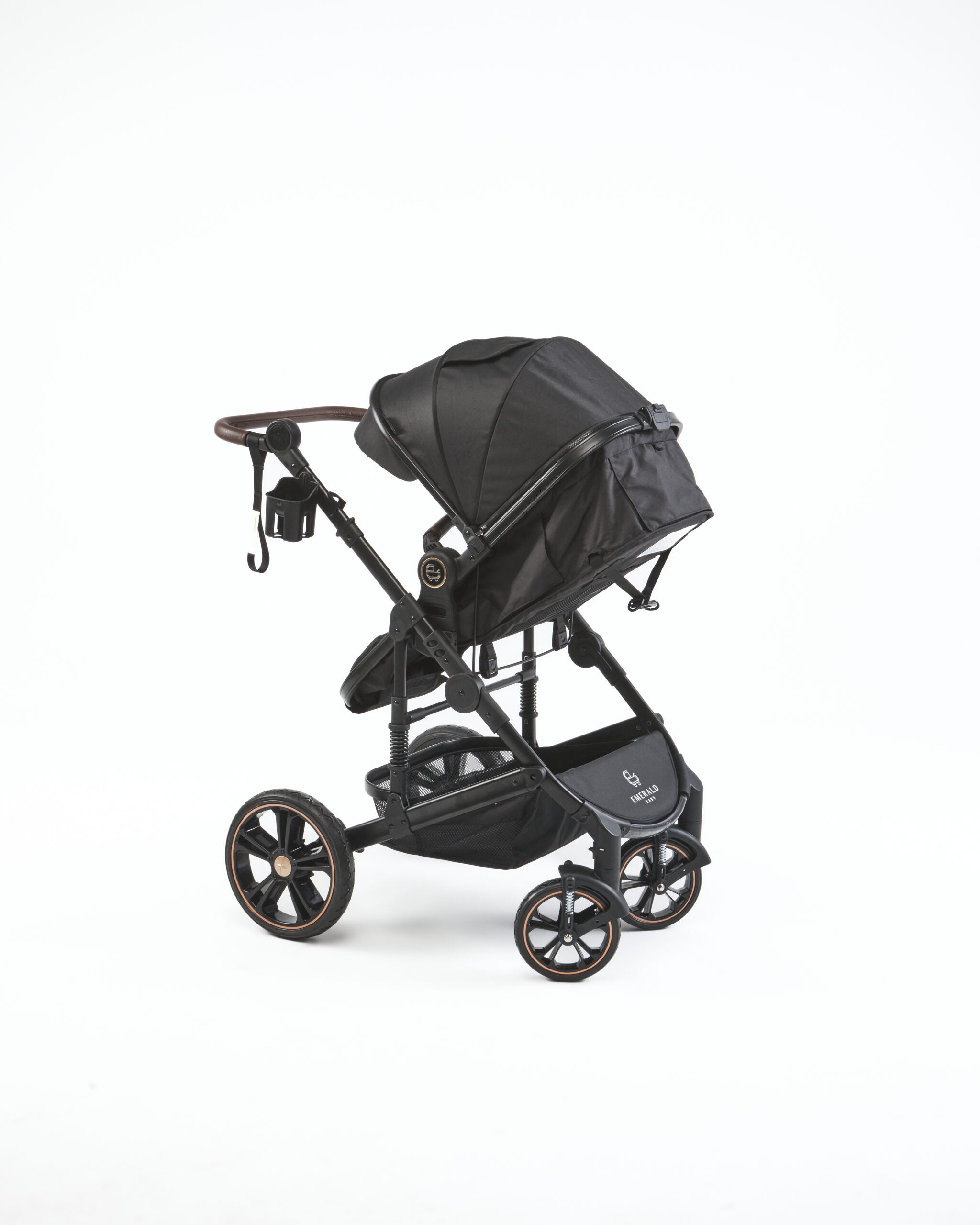 3 in 1 Emerald Baby Black on Black Travel System – Babys Closet
