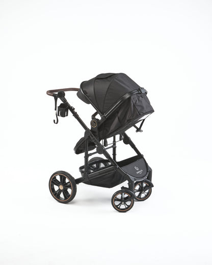 3 in 1 Emerald Baby Black on Black Travel System image 6