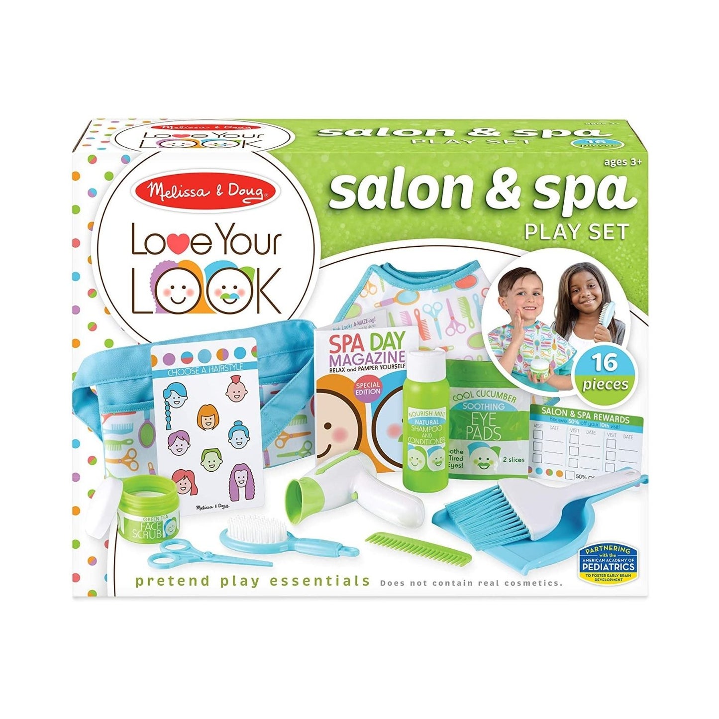 Mellisa & Doug - LOVE YOUR LOOK Salon & Spa Play Set image 0