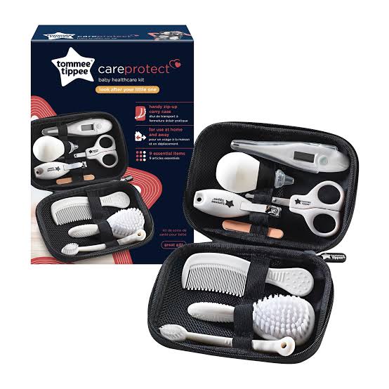 Tommee Tippee Grooming Kit  + Elephant Pillow Grey image 2