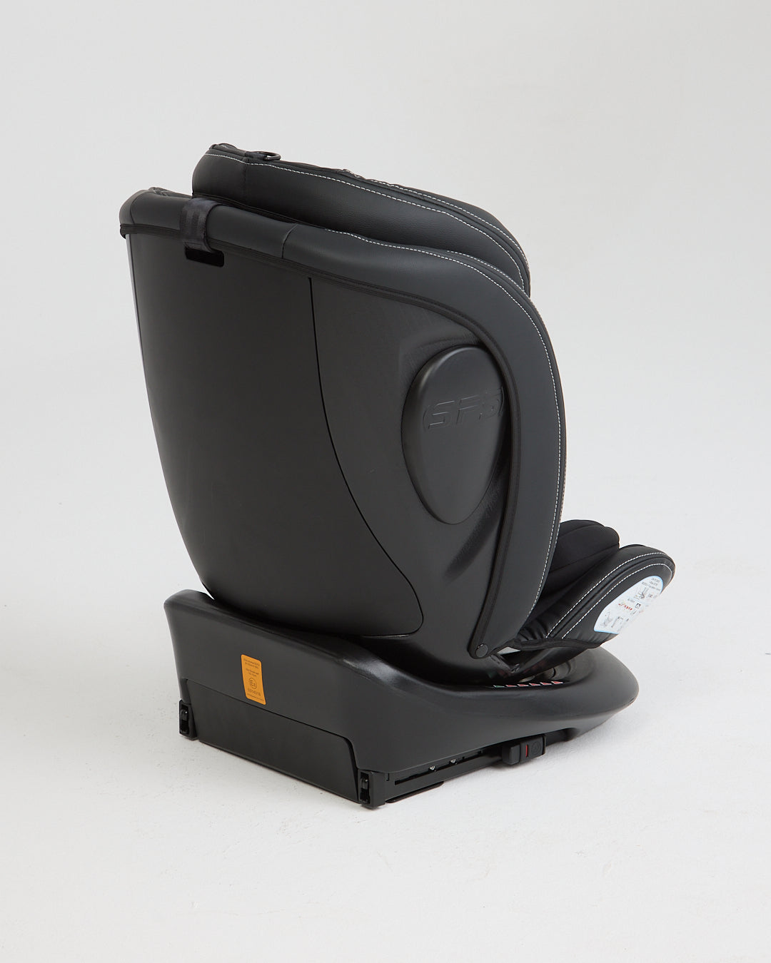 360° ROTATE Emerald Baby SILVERSTONE Car Seat with I-SIZE isofix base and Leather Finishes image 3