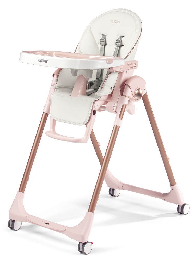Prima Pappa Follow Me - Peg Perego Made in Italy - Mon Amour Rose Gold image