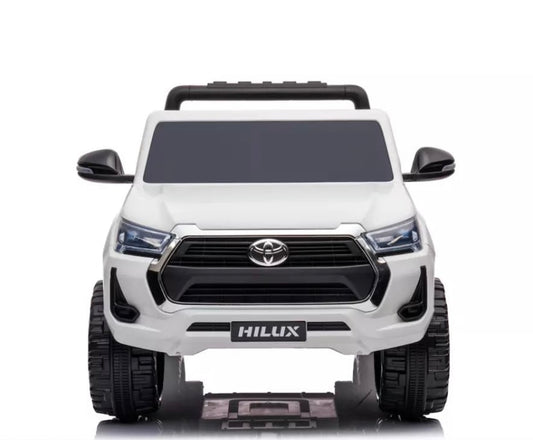 Toyota Hilux (Licensed) White - Kids Ride on Car image 1