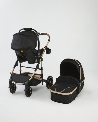 3 in 1 Emerald Baby H6 Stroller Set with Car Seat and Nappy Bag image 3