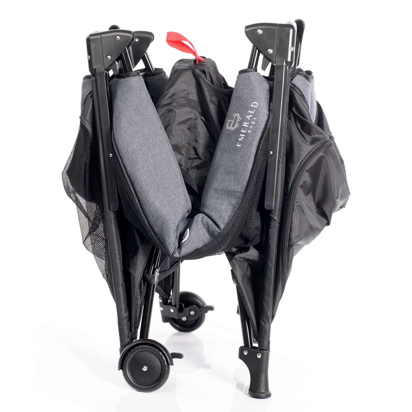 COMBO - Emerald Baby 3 in 1 Stroller Set + Emerald Baby Hannah Co Sleeper Camp Cot image 7